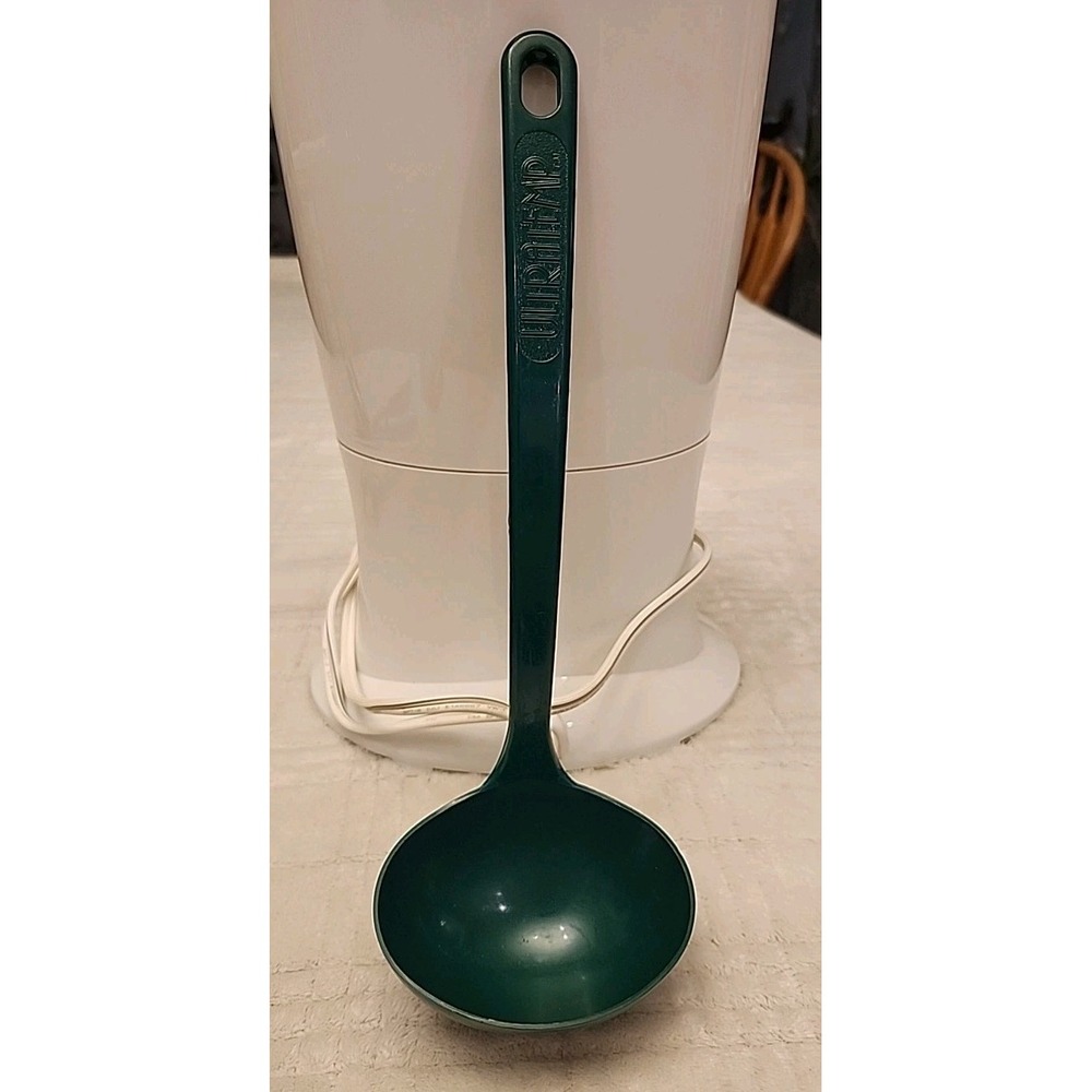 UltraTemp Green‎ Soup Serving Ladle Dipper Plastic 2109 Vintage USA